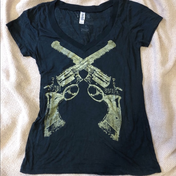 Graphic T-shirt with piston screen print - Picture 2 of 2